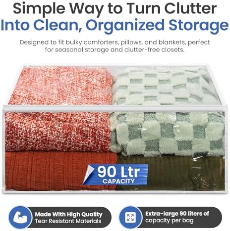 Handy Laundry Blanket Storage Bags - 90 L - Image 2