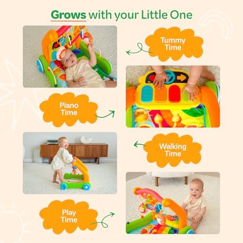 Move2Play, Kick & Play Piano Baby Mat | Grow - Image 3