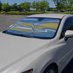Fanmats NFL Windshield Sun Auto Shade, Sun Shield Sun Visor Accordion tri-fold - Image 2