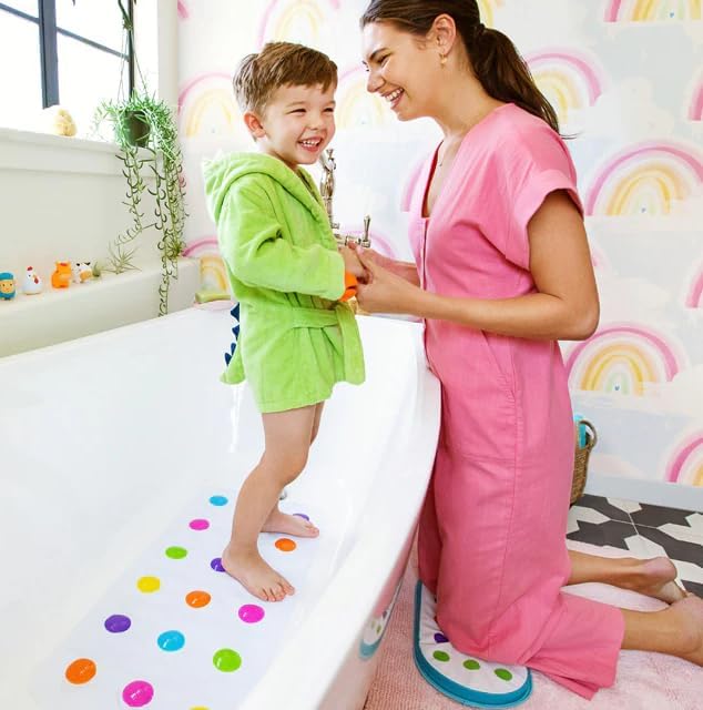 Munchkin® Dots™ Bath Mat for Kids, 30.5x14.25 Inch - Image 2