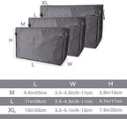 Vercord Expandable Nylon Handbag Purse Organizer Insert Liner Shaper Bag in Bag - Image 2