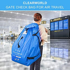 Clearworld Foldable Car Seat Travel Bag, Gate Check Backpack - Image 2
