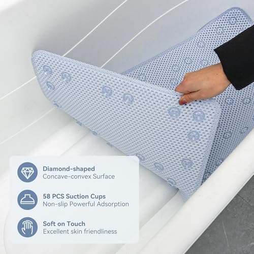 Bathtub Mat Non Slip, Soft Foam Bath Mat - Image 2