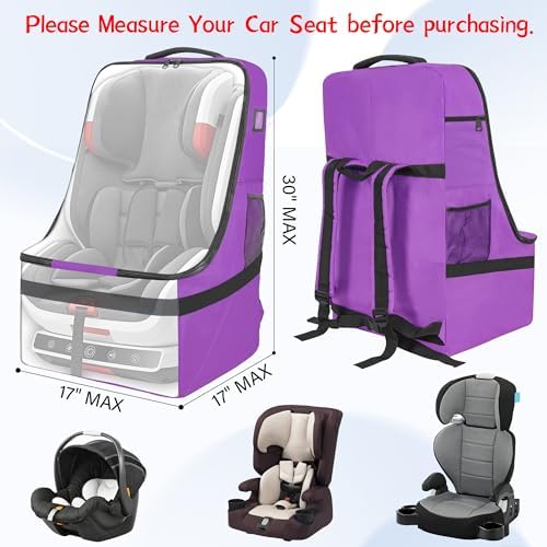 IBVIVIC Padded Car Seat Travel Bag - Image 2
