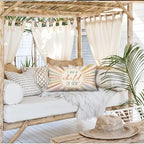 Boho Sun Christian Nursery 12x20 Pillow Cover, Christian Home Decor, I Am A - Image 6