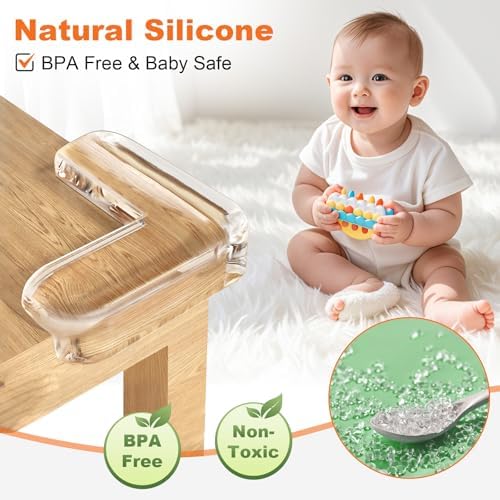 12 Pack Corner Protectors for Baby, Corner Guards Baby Proofing - Image 3