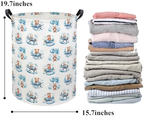 Baby Laundry Basket Baby Hamper - Image 2