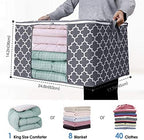 Storage Bags 100L 8 Pack Clothes Organization and Storage Containers - Image 2