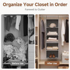 StorageWorks Hanging Closet Organizer - Image 6