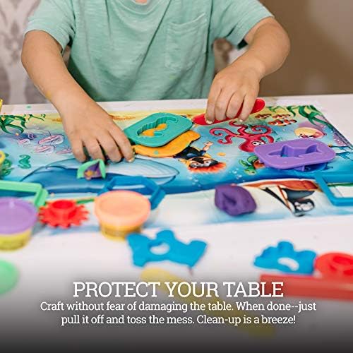 60 Pack Disposable Placemats for Baby, 3 Design Pack Baby Eating Mat, Toddler - Image 5