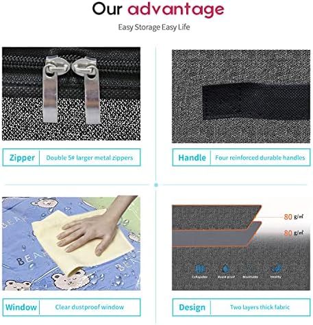 Onlyeasy Foldable Underbed Bags - Image 5