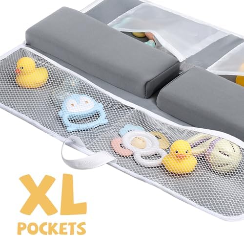 Bath Kneeler and Elbow Rest Pad Set, Quick Dry Baby Bath Kneeling Pad Thick - Image 3
