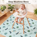 Basumee Splat Mat for Under High Chair, Waterproof & Mess-Proof Floor Mat - Image 5