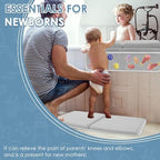 Comfortable Bath Kneeler Set Foldable Non Slip Bath Elbow Rest Pad - Image 4