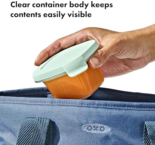 OXO Tot Silicone Baby Blocks Food Storage Containers - Image 5