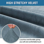 H.VERSAILTEX Stretch Velvet Sofa Covers Large Couch Covers Sofa Slipcovers - Image 3