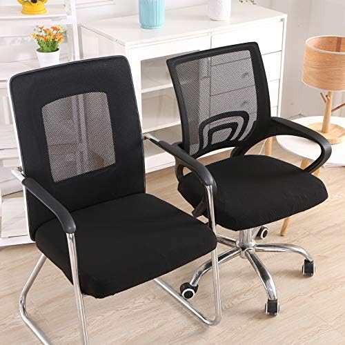 Smiry Stretch Jacquard Office Computer Chair Seat Covers, Removable Washable - Image 2
