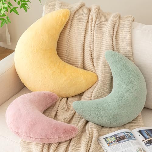 Moon Pillow, Decorative Throw Pillows - Image 3