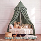 SmoothNovelty Gingham Plaid Bed Canopy - Image 4