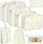 KPX 8 Set Packing Cubes for Travel, Luggage Packing Organizers Accessories by KPX