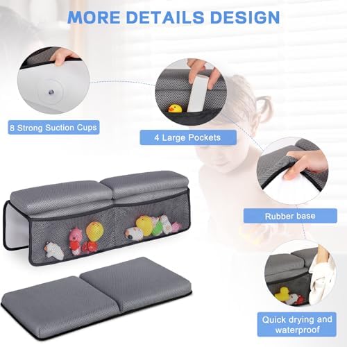 Baby Bath Kneeler Pad With Elbow Rest - Image 3