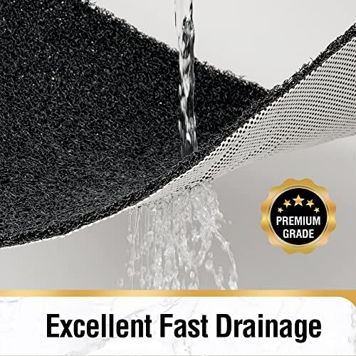 HITSLAM Square Shower Mat, 24 x 24 Inch Non Slip Bath Mat - Image 4