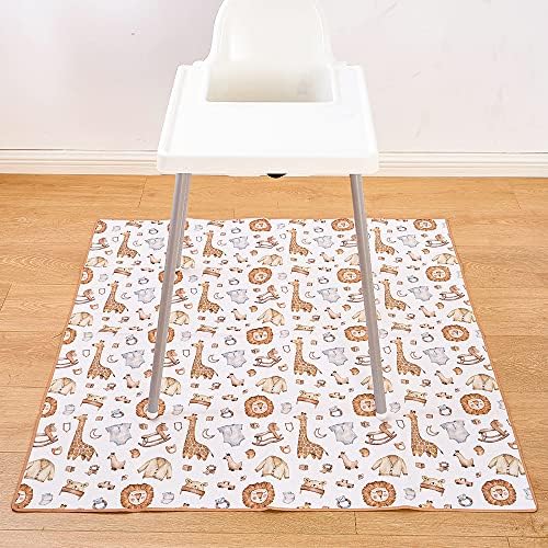Baby Splat Mat for Under High Chair - Image 2