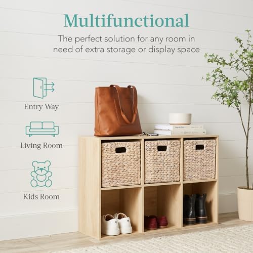 Best Choice Products 6-Cube Storage Organizer, 11in Shelf Opening, Display Shelf - Image 4