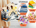 Large Halloween Themed Candy Gift Boo Basket - Image 4