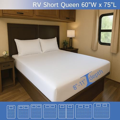 RV Short Queen Mattress Protector - Image 2