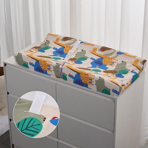 TILLYOU Baby Changing Pad Cover, Changing Table Cover - Image 5