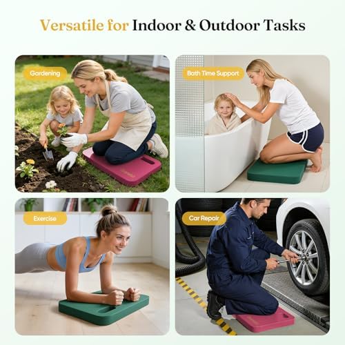 Grenebo 2-Pack Kneeling Pads, Extra Thick, 17.3 x 11 x 1.6 in - Image 7