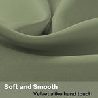 H.VERSAILTEX Blackout Sage Green Curtains Valances - Image 5
