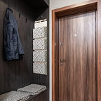 CROWNED 2Pcs Over Door Hanging Storage Bags Wall Mount Closet Organizer - Image 6