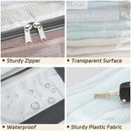 Fixwal Storage Bags 4 Pack 75L XL Mesh Clear - Image 7