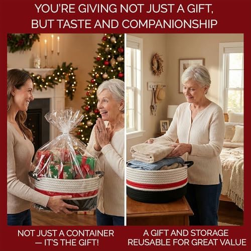 Yimi's Dream Cotton Rope Gift Basket - Image 4
