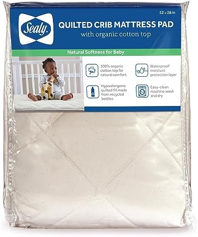 Sealy Baby Infant and Toddler Crib Mattress Protector by SealyBaby