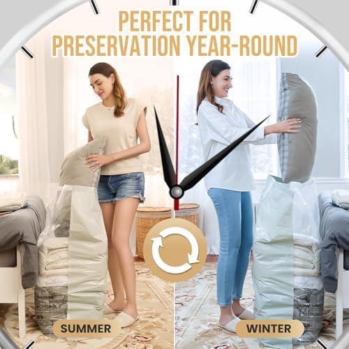 TAILI 10 Pack Vacuum Storage Bags, Jumbo Cube 31x40x15 Inch - Image 6