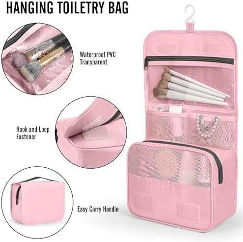 Veken 10 Set Packing Cubes for Travel Essentials, Anti-Wrinkle Buckled Suitcase - Image 3