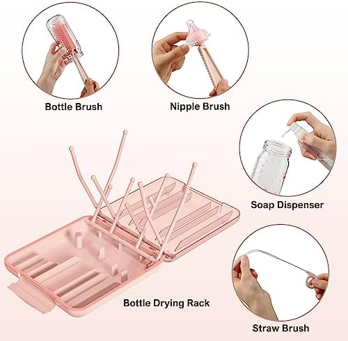 6 in 1 Baby Bottle Cleaner Set - Image 3