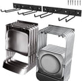 2Pack Folding Chair Storage Rack, Chair Hangers by Unknown