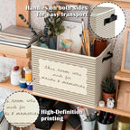 Funny Kids Playroom Storage Bins Box - Image 5