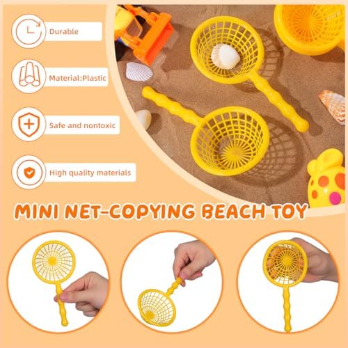 Toyvian 10Pcs Plastic Fishing Nets - Image 2