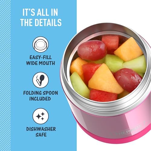 THERMOS FUNTAINER Insulated Food Jar, 10 Ounce, Kid Friendly Food Jar - Image 4