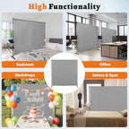 Room Divider Single Panel, Fabric Portable Privacy Screen Wall Divider - Image 6