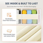Yecaye Over the Door Organizer 5-Shelf, Behind the Door Storage 80lbs Capacity - Image 7