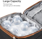 Momcozy Insulated Baby Bottle Bag, Fit as Wine Carrier or - Image 3