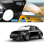 TINGLU Sun Shade for Volkswagen VW Beetle 2012-2019 Accessories Windshield Sun - Image 6