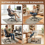 Office Chair Mat for Hardwood Floor, Heavy Duty Textilene Floor Protector for - Image 7