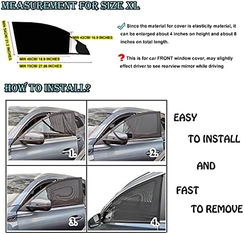 Car Front Window Sun Shade - Image 5